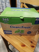 Таблетки для посудомоечной машины "Clean&Fresh" Всё в 1 / 365 штук / капсулы для посудомоечных машин, не растворимая оболочка #4, Елена К.