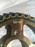 clover_tane　NEXT CORE51B 　中古 Звезда ведомая CG 520-50 зуб (d-58, 4 болта, между отверстиями 63