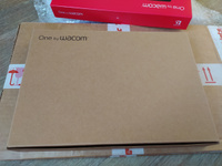 Wacom Графический планшет One by Wacom Medium, формат A5, черный, красный #3, Людмила Л.