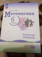 Математика 6 класс. Базовый уровень. Рабочая тетрадь к новому ФП. ФГОС | Ткачева Мария Владимировна #1, Марина Т.