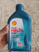 Shell 5W-40 Масло моторное, Полусинтетическое, 1 л #9, Эльмира М.