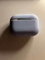 Ультратонкий силиконовый кейс KRISTANAM для наушников Apple AirPods Pro 2 (2nd generation) / чехол на аирподс про 2 / чехол airpods pro 2, небесно-голубой #64, Мария Ф.