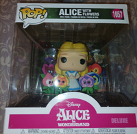 Figura POP! Alicia en el País de las Maravillas Deluxe Vinyl Alice w/Flowers 20