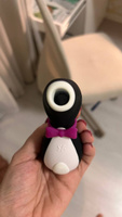 Вакуумный вибратор для стимуляции клитора и груди Satisfyer Penguin #2, петр к.