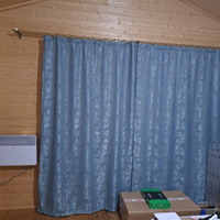 Curtain & Textile Комплект штор 230х300см, Бирюзовый #100, Ление С.