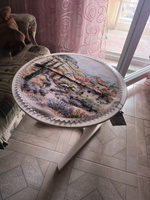 Салфетка гобеленовая Лавандовое лето 46 см #111, Галина К.