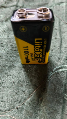 LiitoKala 6F22 USB 9V 1100mAh liitokala-6f22-usb-9v-1100mah