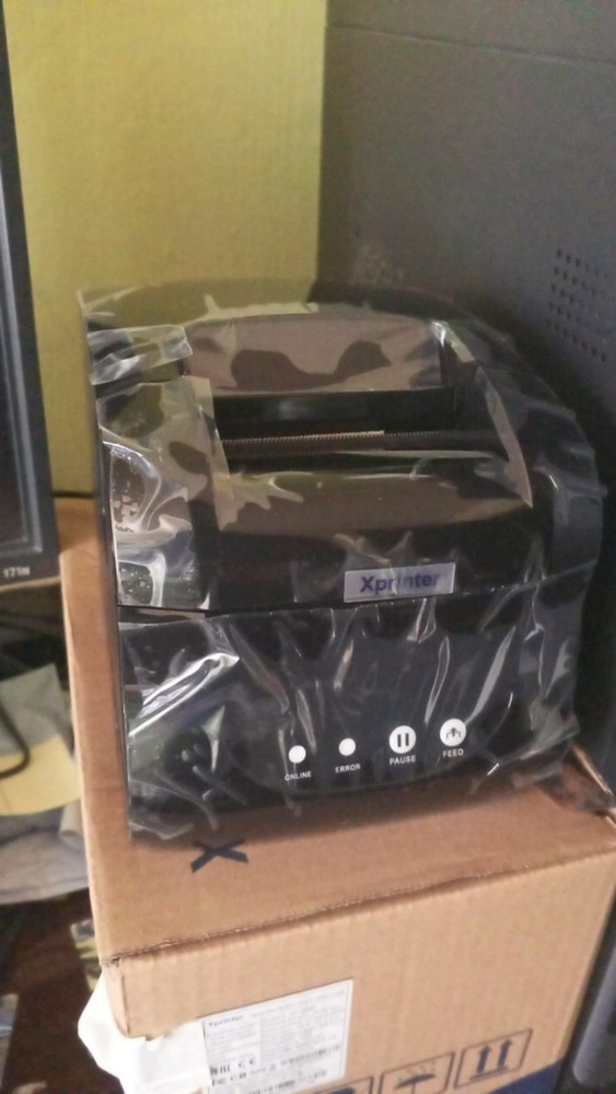Термопринтер для печати этикеток XPrinter XP-365B (Bluetooth) + Чековая ...