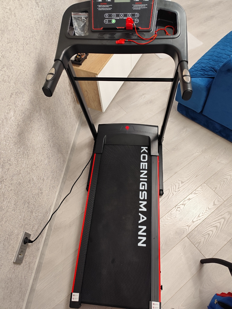 Беговая дорожка ультратонкая KOENIGSMANN PAD 1.0, для дома ...