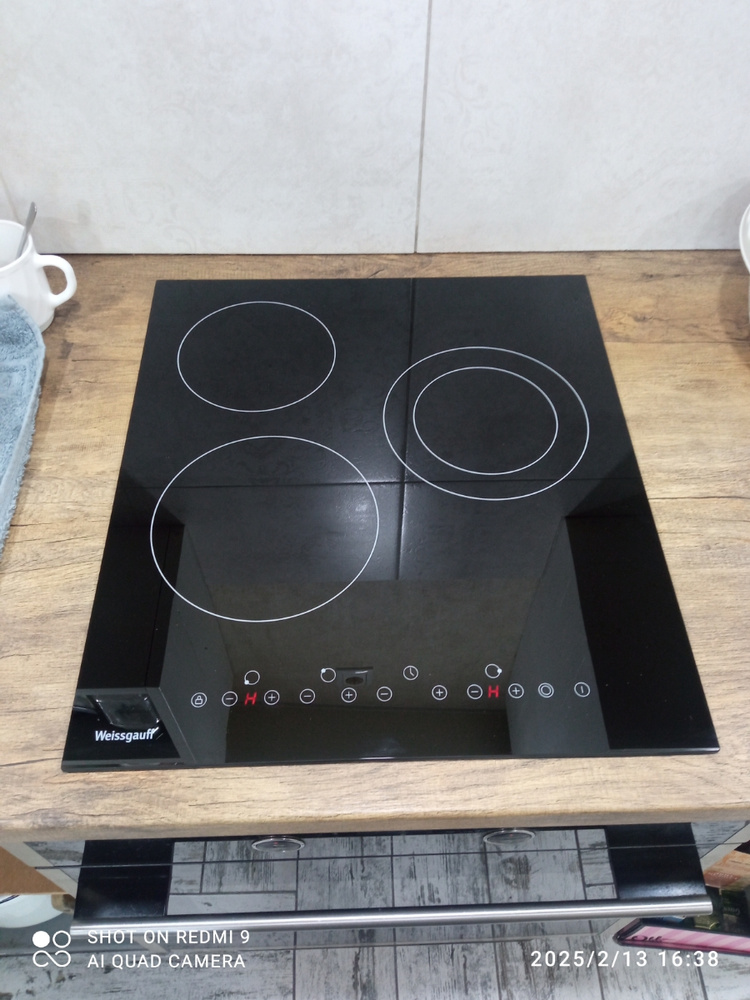 Электрическая варочная панель Weissgauff HV 431 B купить c доставкой на ...