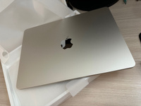 Apple Macbook Air M2 Ноутбук 13.6", Apple M2, RAM 8 ГБ, SSD, Apple M2, MacOS, (MLY23), золотой, Русская раскладка #1, Ирина Б.