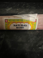 NATURAL ROSE ( РОЗА ) Пушкарские храмовые пыльцовые масала благовония PUSHKAR TEMPLE INCENSE (50гр.) #8, Татьяна Р.