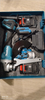 Makita Гайковёрт Аккумуляторный Ударный 26v + Болгарка УШМ 125мм бесщеточная Набор инструмента 2в1 Макита #1, Алексей Е.