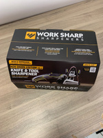 Точилка для ножей и ножниц электрическая профессиональная Work