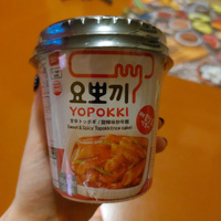 YOPOKKI TOPOKKI SWEET&SPICY / Рисовые клецки (топокки) с остро-сладким соусом из Кореи / 140г #2, Татьяна Ш.