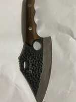 Японский кухонный нож - топорик Kimatsugi Wizard. Нож для разделки