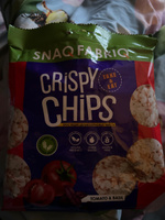 Snaq Fabriq Crispy Chips Чипсы цельнозерновые со вкусом "Томат и базилик", 50г х 6шт #16, Никита З.