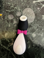 Вакуумный вибратор для стимуляции клитора и груди Satisfyer Penguin #8, петр к.