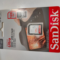 SanDisk Карта памяти SDXC 128GB Ultra, Class 10 Ultra UHS-I U1 / SDSDUNB-128G-GN6IN #2, Алексей К.