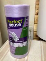 Салфетки для уборки Perfect House Super Wipes универсальные из вискозы в рулоне для кухни и ванной, 100 штук #4, Елена Б.