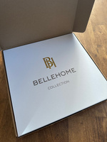 BELLEHOME Комплект постельного белья "Сильва", евро, 100% хлопок, сатин #38, Дарья У.