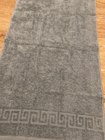 Полотенце махровое TM TEXTILE 50x90 серо-зеленый 28, 1шт.,плотность 430 #21, Наталья Т.