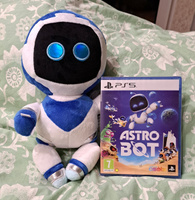 36 см astro bot игрушка мягкая (10 штук наклейки в подарок) #5, Михайлович Дмитрий