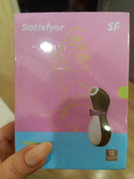 Вибратор для женщин Пингвин, стимулятор клитора вакуумный Satisfyer, секс-игрушка для взрослых 18+ #8, Ольга Е.