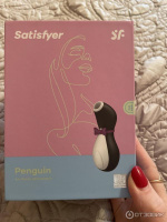 Вибратор Пингвин вакуумный стимулятор клитора Satisfyer Pro Penguin #5, Савва Ф.