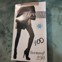 Колготки OPIUM ТермоЗащита, 250 ден, 1 шт #32, елена ч.