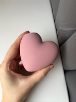 Вибратор Satisfyer Cutie Heart вакуумный клиторальный стимулятор с вибрацией Сатисфаер вакумный женский #1, Валентина К.