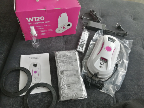 Робот для мойки окон Даджет dBot W200 с распылителем купить на OZON по ...