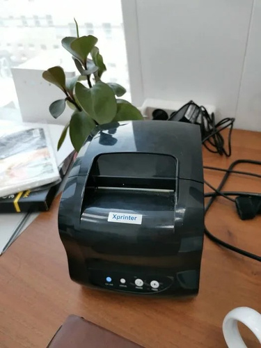 Термопринтер для печати этикеток XPrinter XP-365B (Bluetooth) + Чековая ...