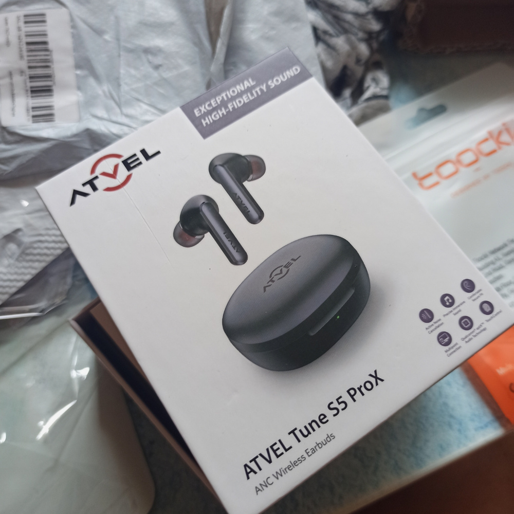 70 отзывов на Наушники беспроводные ATVEL TWS Tune S5 ProX с ...