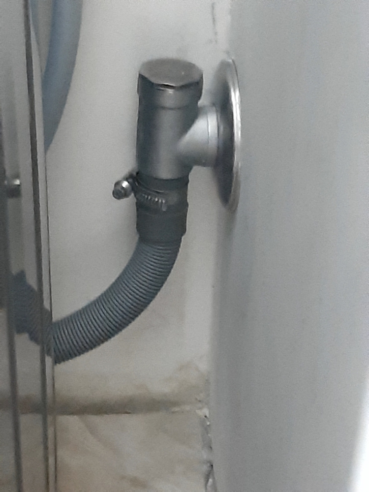 Сифон для стиральной машины Itap 390 3/4х32, латунь, подпружиненный ...