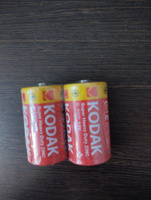 Kodak Батарейка D, Солевой тип, 1,5 В, 2 шт #15, Сергей С.