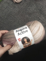 Пряжа для вязания YarnArt "Angora Active" 25% мохер, 75% акрил 500м/100гр, 853 бежево-розовый #13, Андрей Н.