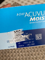 Контактные линзы 1 DAY ACUVUE MOIST(180) 8.5 (-5.00) (AC 1D M) #43, Алена