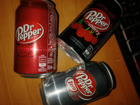 Набор газированных напитков Dr Pepper Classic, Cherry, Zero, 3 банки по 330 мл #6, Демина С.