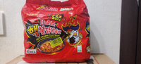 Лапша Самьянг / Самянг / Samyang x2 Spicy, Самая острая Корейская Огненная лапша 8 808 SHU 5 пачек по 140г #53, Ильнур Н.