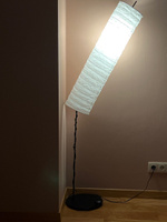 Бумажный абажур для напольного светильника HOLMO IKEA #7, Марина Орлова