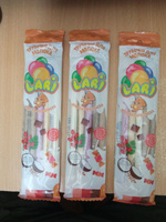 Коктейльные молочные трубочки со вкусом ириска кокос шоколад карамель барбарис, 4 упаковки по 5 трубочек #8, дмитрий в.