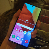 Samsung Смартфон Galaxy A51 4/, черный #4, САЛТАНОВ К.