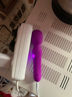 Вибратор водонепроницаемый LOVIX Tornado фиолетовый для женщин, секс игрушки с аккумулятором для клитора, анальный и вагинальный фаллоимитатор #1, Диана Л.