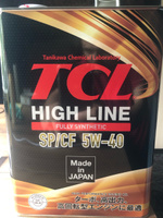 TCL HIGH LINE 5W-40 Масло моторное, Синтетическое, 4 л #31, Василич