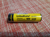 Аккумулятор 18650 Lii-35S 3500mAh 10a 3.7v 12.9Wh внешний аккумулятор #48, Александр С.