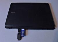 Складной переходник USB 2.0 AM AF GCR для компьютера ноутбука принтера черный адаптер usb поворот 360 градусов #4, Анна М.