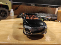 Машинка металлическая инерционная Ауди A8, Audi A8 1:24 #8, Ольга Ф.