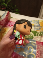 Фигурка Funko POP Disney Lilo & Stitch "Lilo with Scrump", 9.5 см / Коллекционная фигурка Лило 1043 из мультфильма "Лило и Стич", из винила, Фанко Поп арт. 55614 #37, МАРИЯ М.