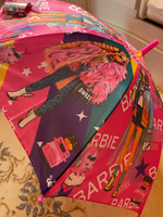 Зонт детский Играем вместе Барби 45см ткань, полуавтомат #7, Рената Д.